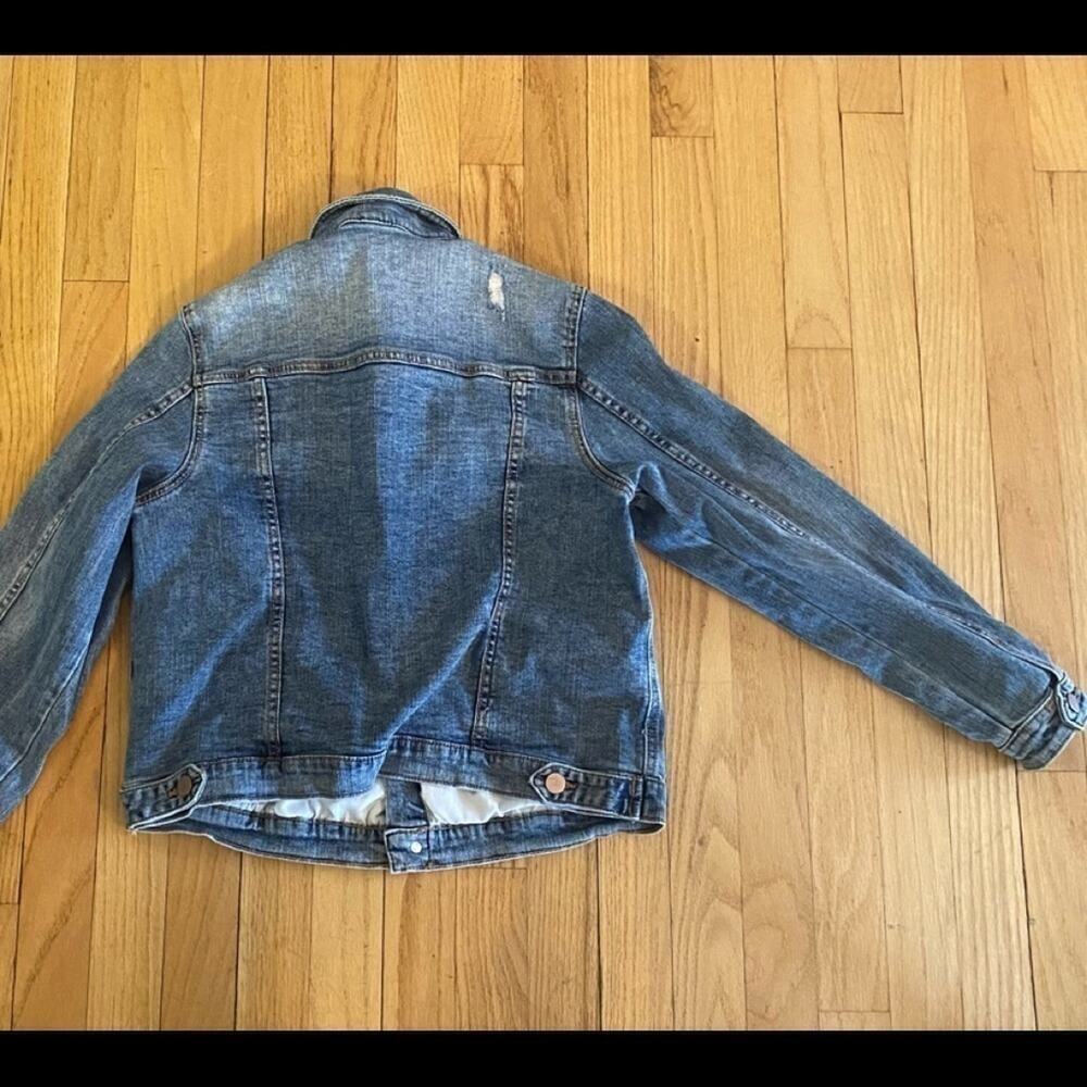 WONDER NATION GIRLS “JEAN” JACKET SIZE XL (14-16)PLUS - Picture 2 of 3